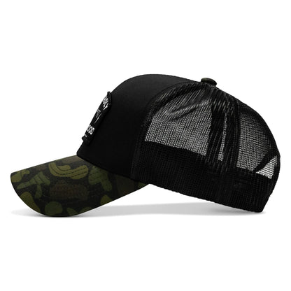 Half Holy. Half Hood. Patch Snapback Hat