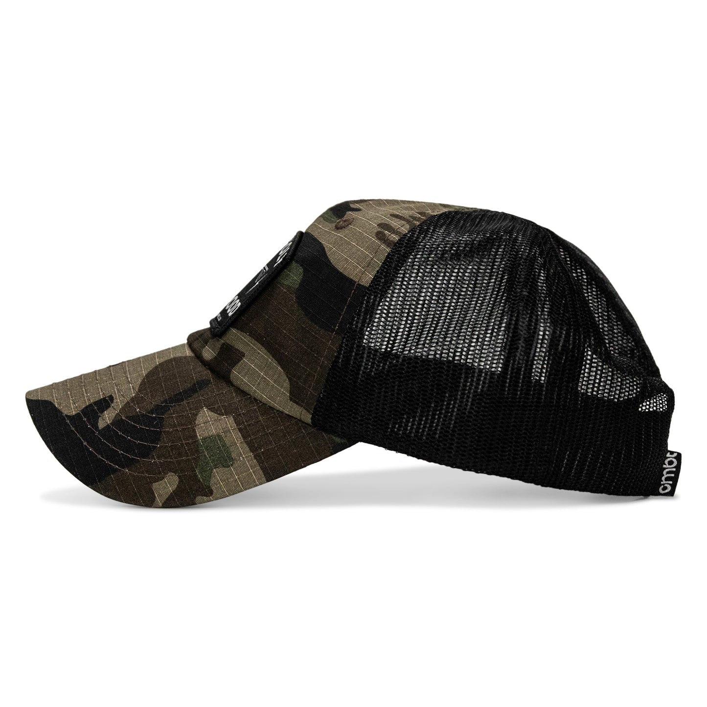 Half Holy. Half Hood Patch. Tactical Ripstop Mesh Snapback Hat
