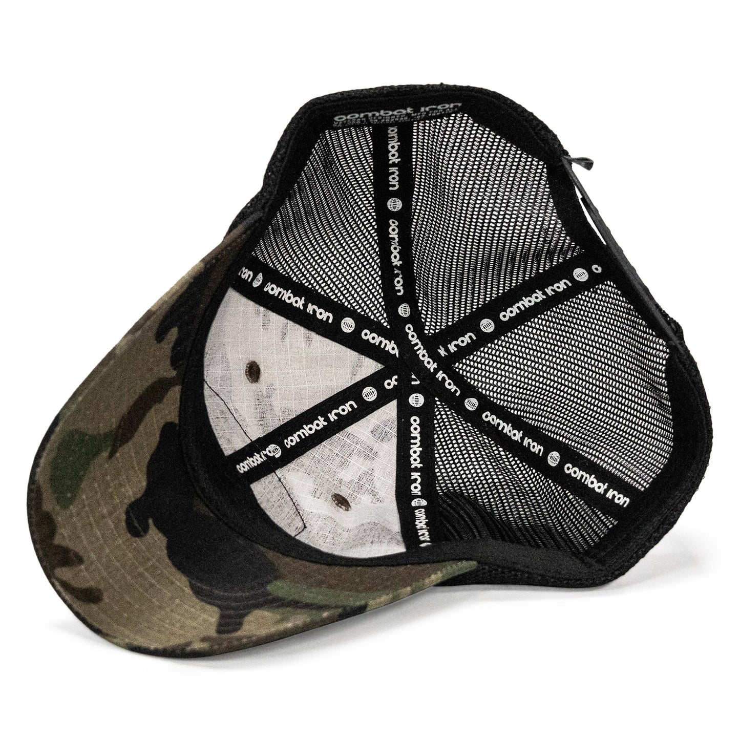 Half Holy. Half Hood Patch. Tactical Ripstop Mesh Snapback Hat