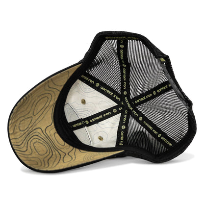 Half Holy. Half Hood Patch. Tactical Ripstop Mesh Snapback Hat