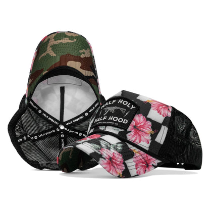 Half Holy. Half Hood. Patch Weekender Snapback