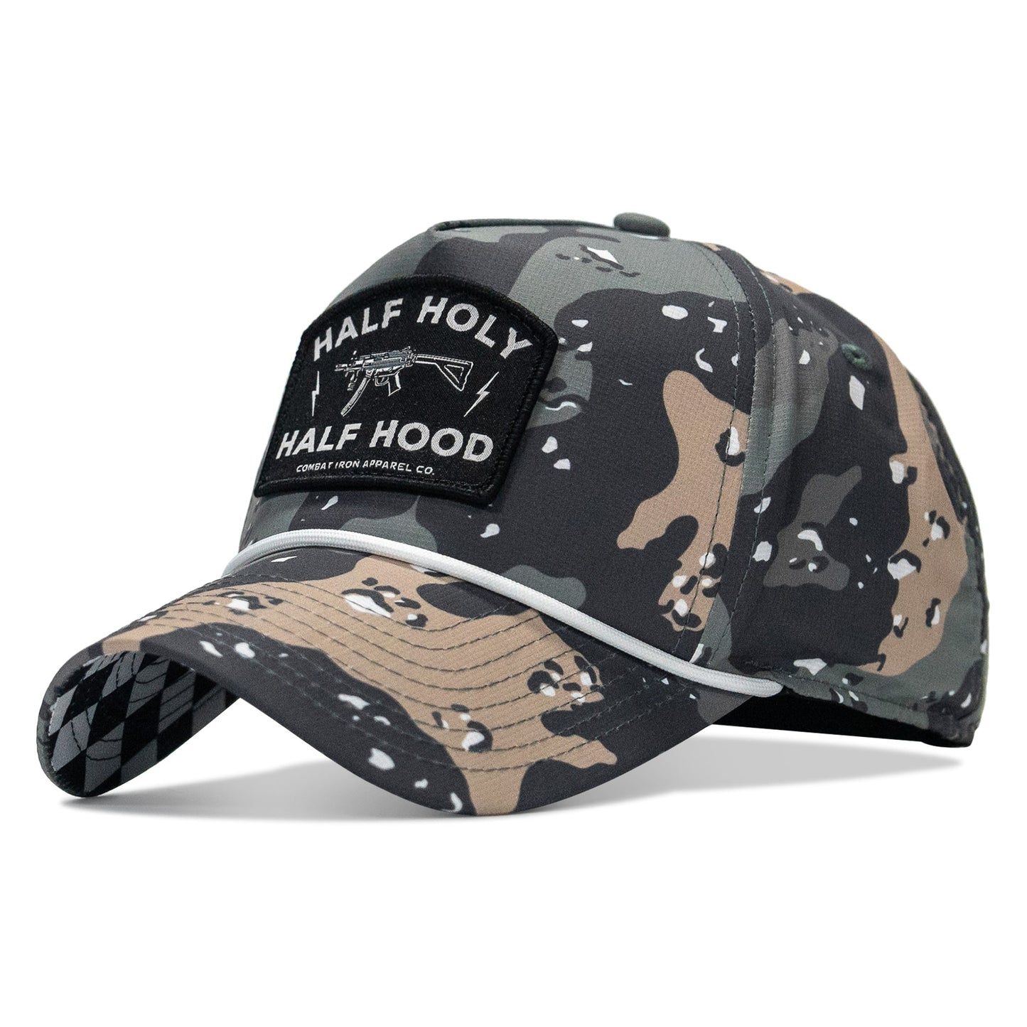 Half Holy. Half Hood. Patch Weekender Snapback