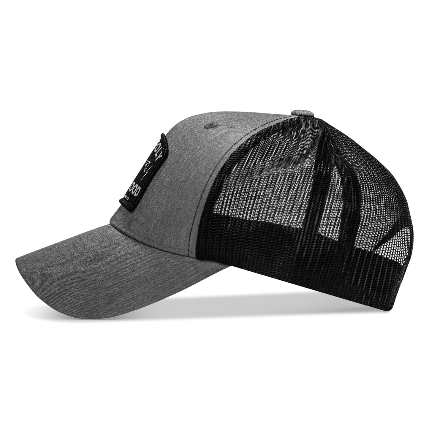 Half Holy. Half Hood. Patch Snapback Hat