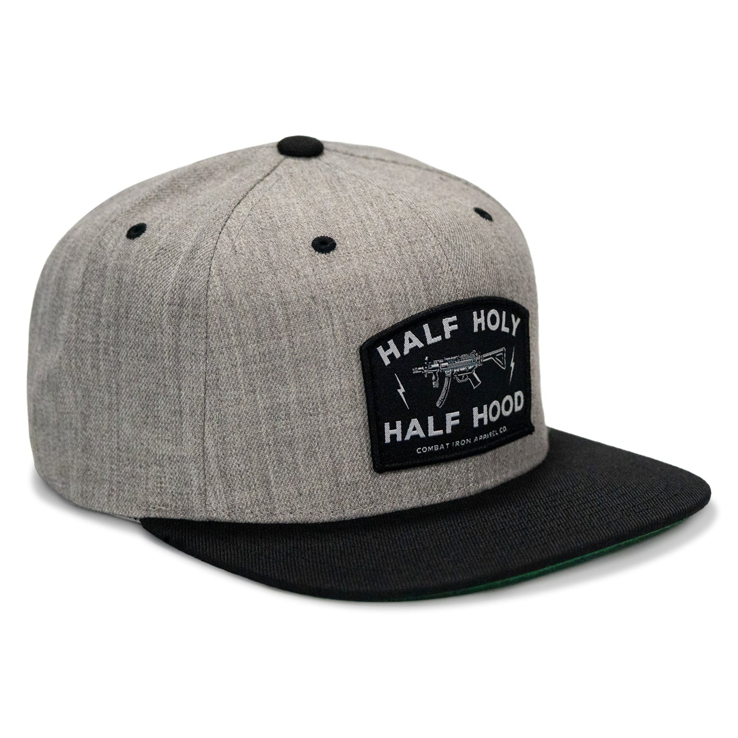 Half Holy. Half Hood. Flatbill Hat