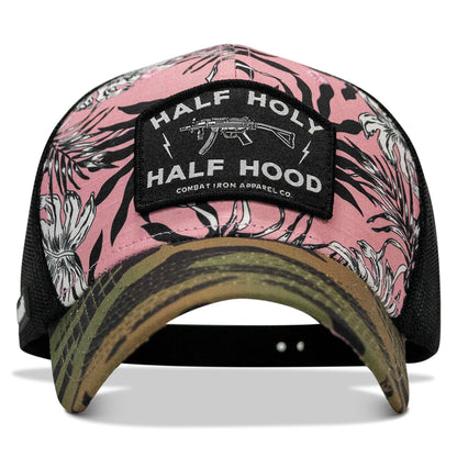 Half Holy. Half Hood Patch Original Ripstop Snapback Hat