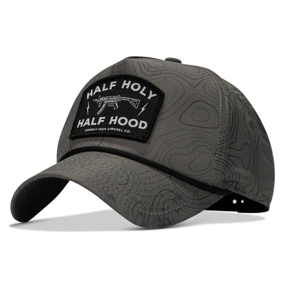 Half Holy. Half Hood. Patch Weekender Snapback