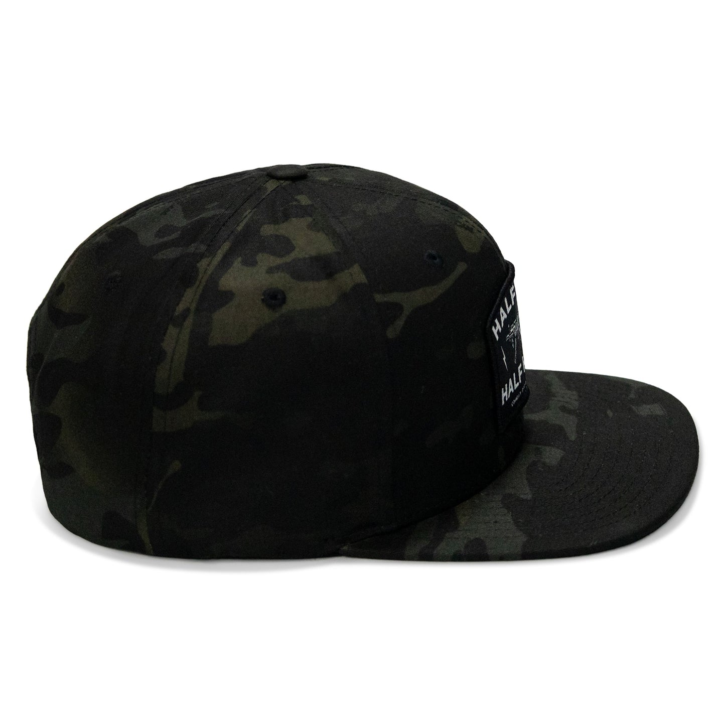 Half Holy. Half Hood. Flatbill Hat