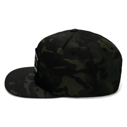 Half Holy. Half Hood. Flatbill Hat