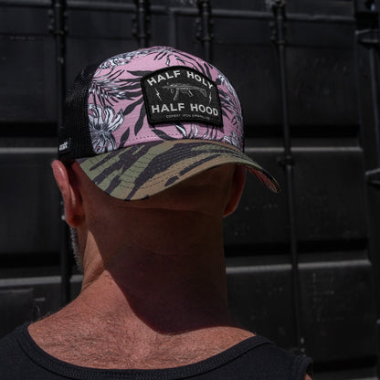 Half Holy. Half Hood Patch Original Ripstop Snapback Hat