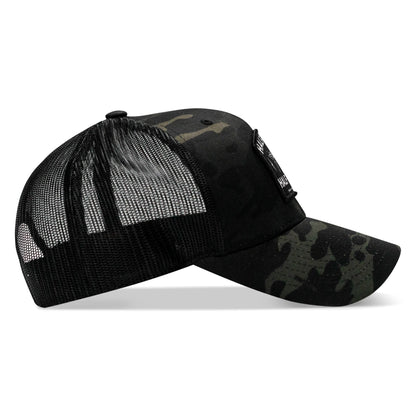 Half Holy. Half Hood. Patch Snapback Hat