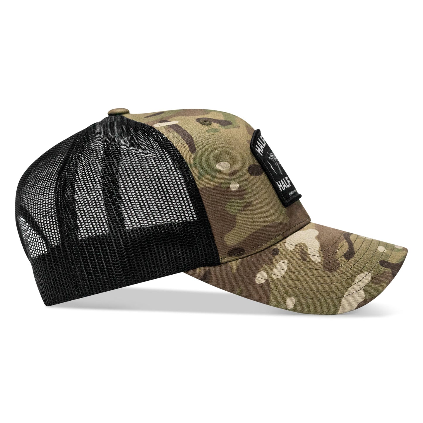 Half Holy. Half Hood. Patch Snapback Hat