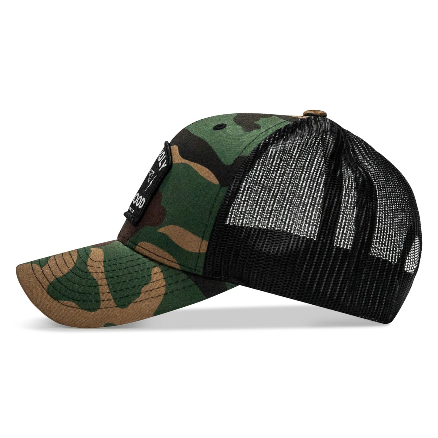 Half Holy. Half Hood. Patch Snapback Hat