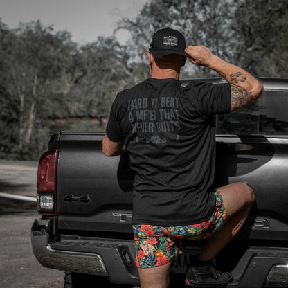Hard To Beat A Mf'er That Never Quits Men's T-Shirt