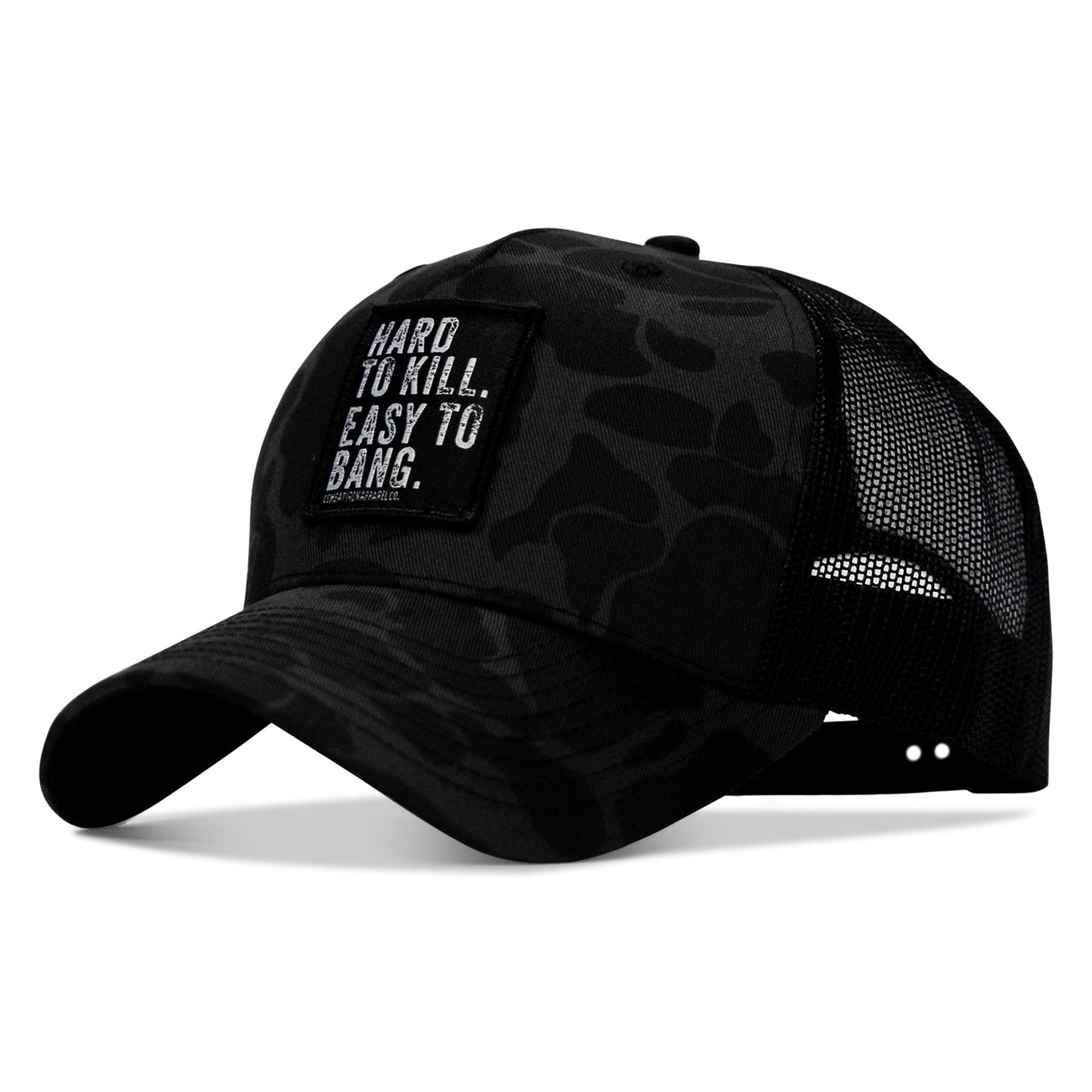 Hard to Kill. Easy to Bang. Patch Snapback Hat