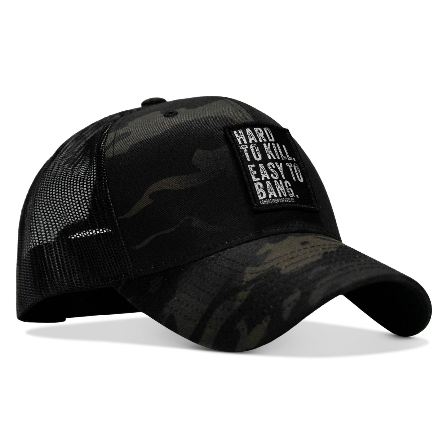 Hard to Kill. Easy to Bang. Patch Snapback Hat