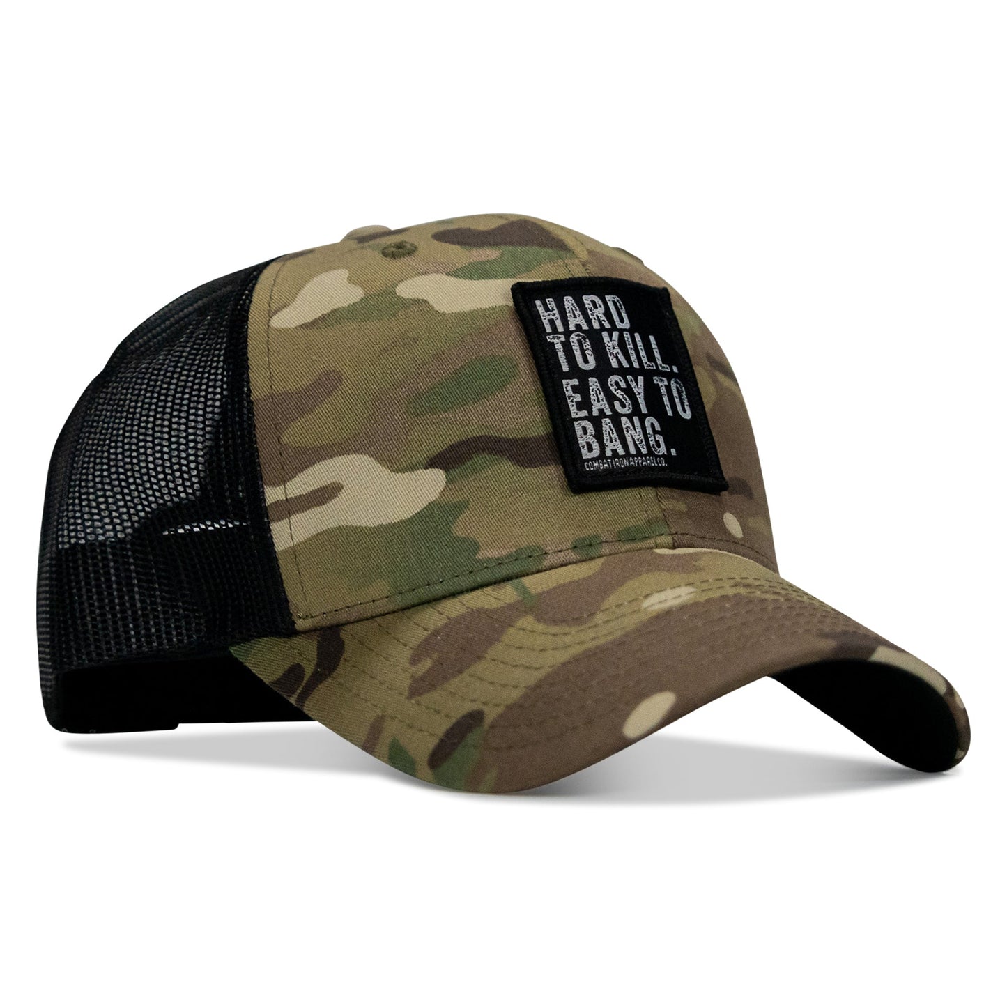 Hard to Kill. Easy to Bang. Patch Snapback Hat