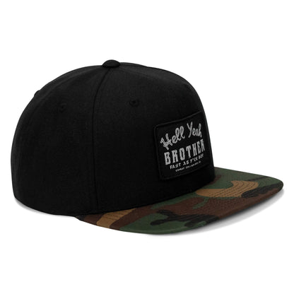 Hell Yeah Brother Flatbill SnapBack Hat