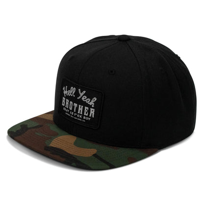Hell Yeah Brother Flatbill SnapBack Hat
