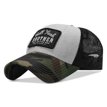 Hell Yeah Brother Patch Snapback Hat