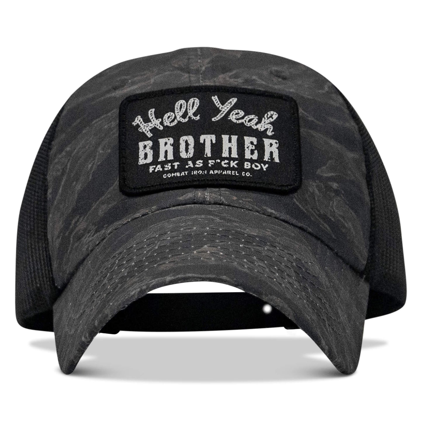 Hell Yeah Brother Patch Tactical Ripstop Mesh Snapback Hat
