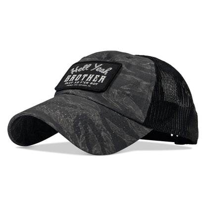 Hell Yeah Brother Patch Tactical Ripstop Mesh Snapback Hat