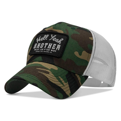 Hell Yeah Brother Patch Snapback Hat