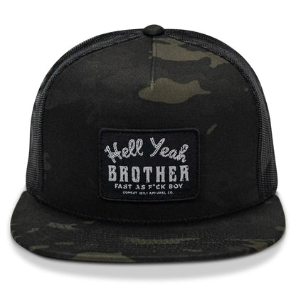 Hell Yeah Brother Flatbill SnapBack Hat