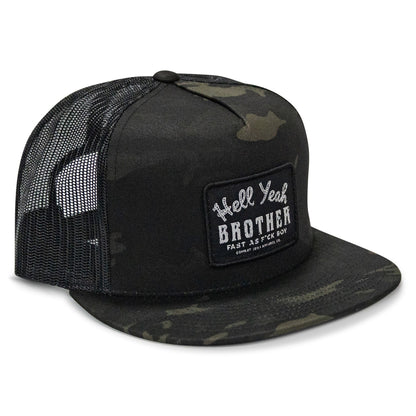 Hell Yeah Brother Flatbill SnapBack Hat