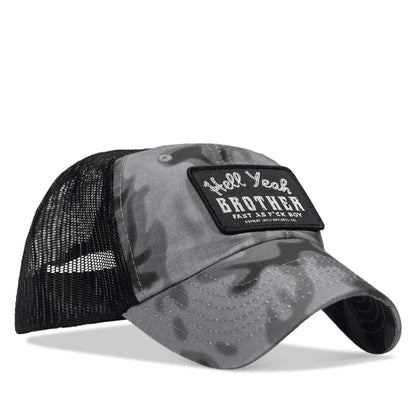 Hell Yeah Brother Patch Tactical Ripstop Mesh Snapback Hat