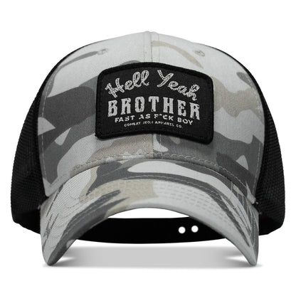 Hell Yeah Brother Patch Snapback Hat