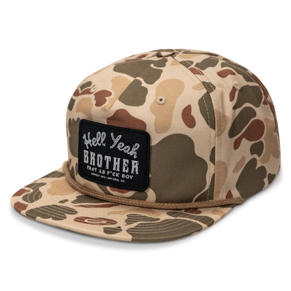 Hell Yeah Brother Flatbill SnapBack Hat