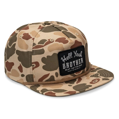 Hell Yeah Brother Flatbill SnapBack Hat