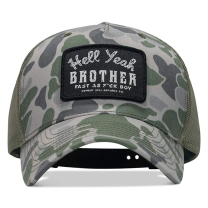 Hell Yeah Brother Patch Snapback Hat