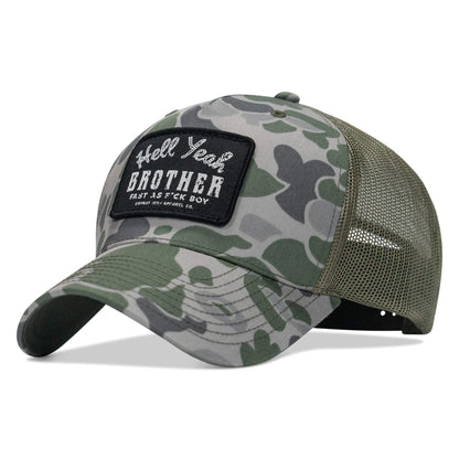 Hell Yeah Brother Patch Snapback Hat