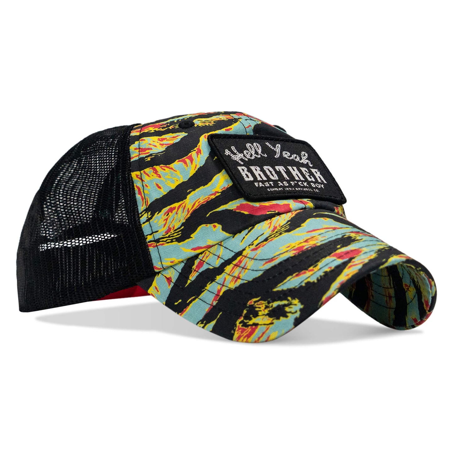 Hell Yeah Brother Patch Tactical Ripstop Mesh Snapback Hat