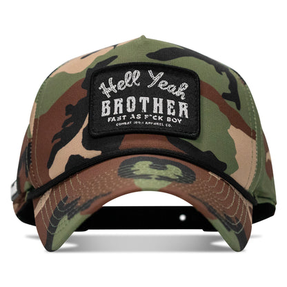 Hell Yeah Brother Patch Weekender Snapback