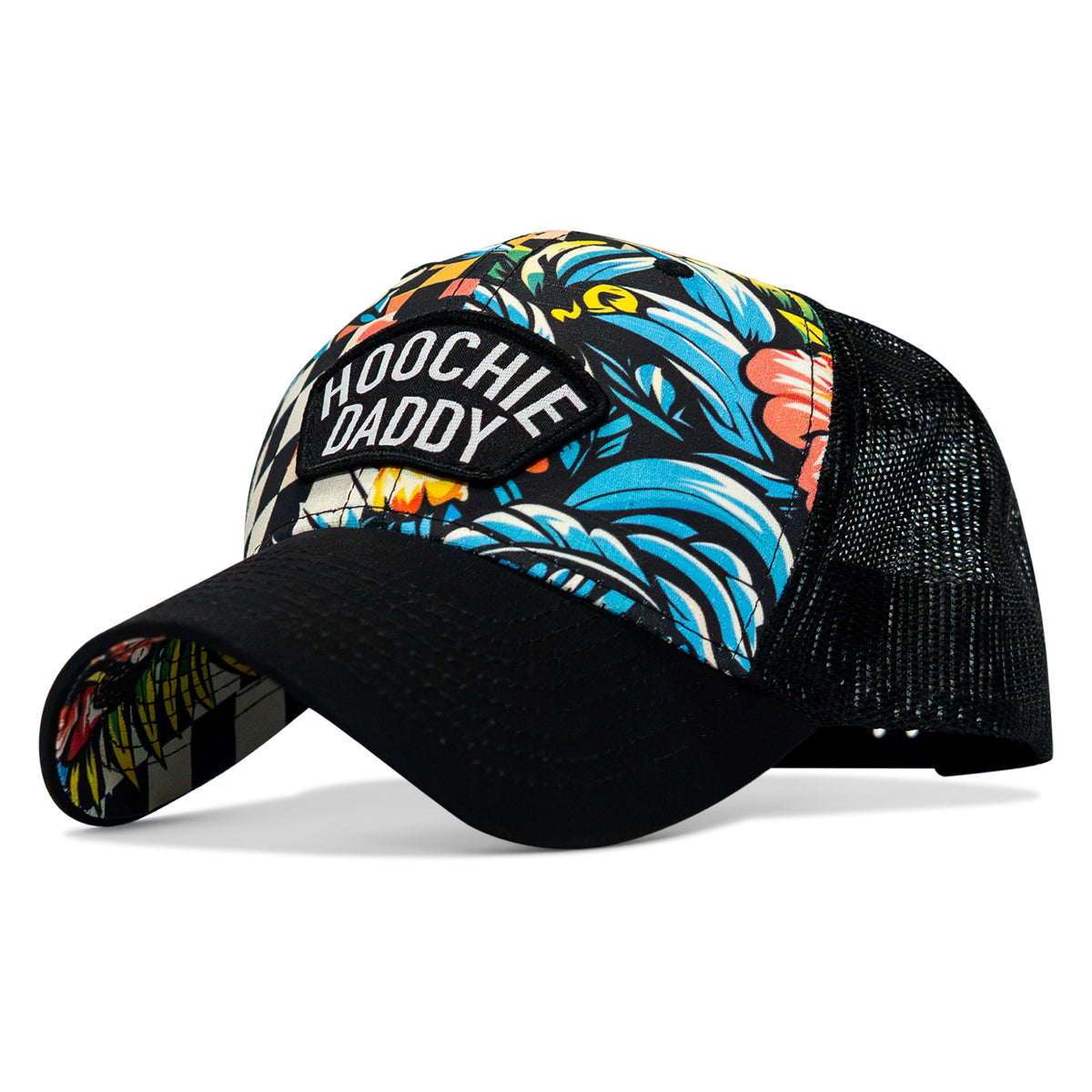 Hoochie Daddy Arched Patch Original Ripstop Snapback Hat