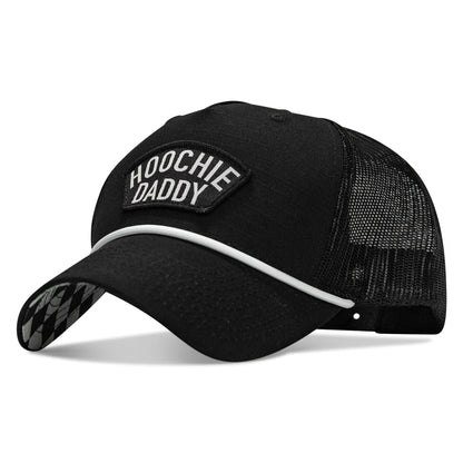 Hoochie Daddy Arched Patch Rope Snapback Hat