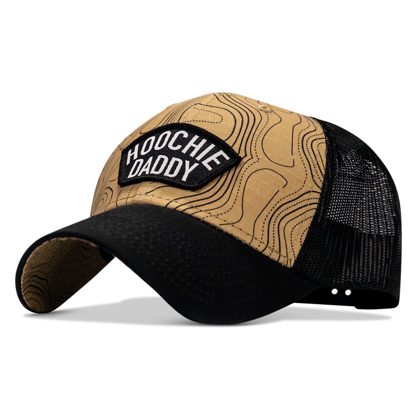 Hoochie Daddy Arched Patch Original Ripstop Snapback Hat