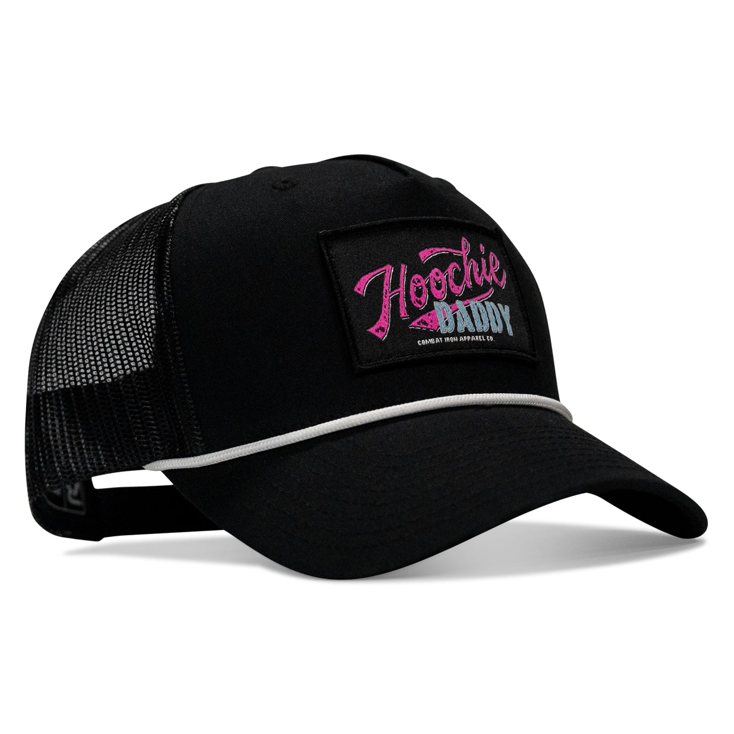 Hoochie Daddy Retro Script Patch Rope Snapback