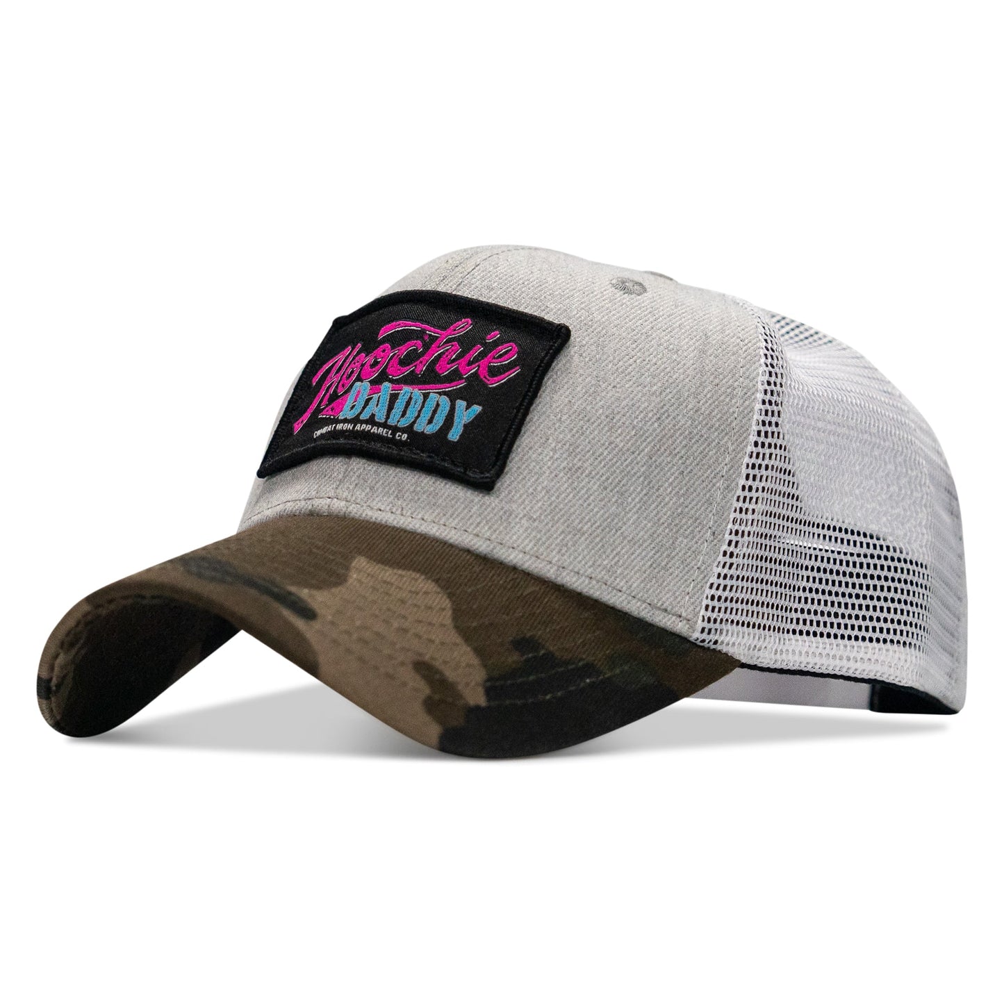 Hoochie Daddy Retro Script Patch Snapback Hat