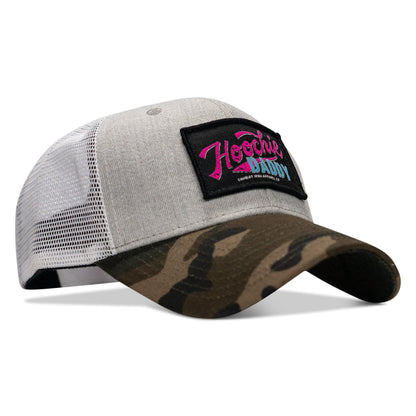 Hoochie Daddy Retro Script Patch Snapback Hat