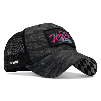 Hoochie Daddy Retro Script Patch Original Ripstop Snapback Hat