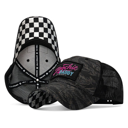Hoochie Daddy Retro Script Patch Original Ripstop Snapback Hat