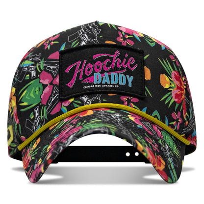 Hoochie Daddy Retro Script Patch Weekender Snapback