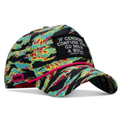 If Genders Confuse You Go Milk A Bull Patch Weekender Snapback Hat