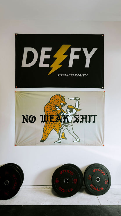 No Weak Shit Flag