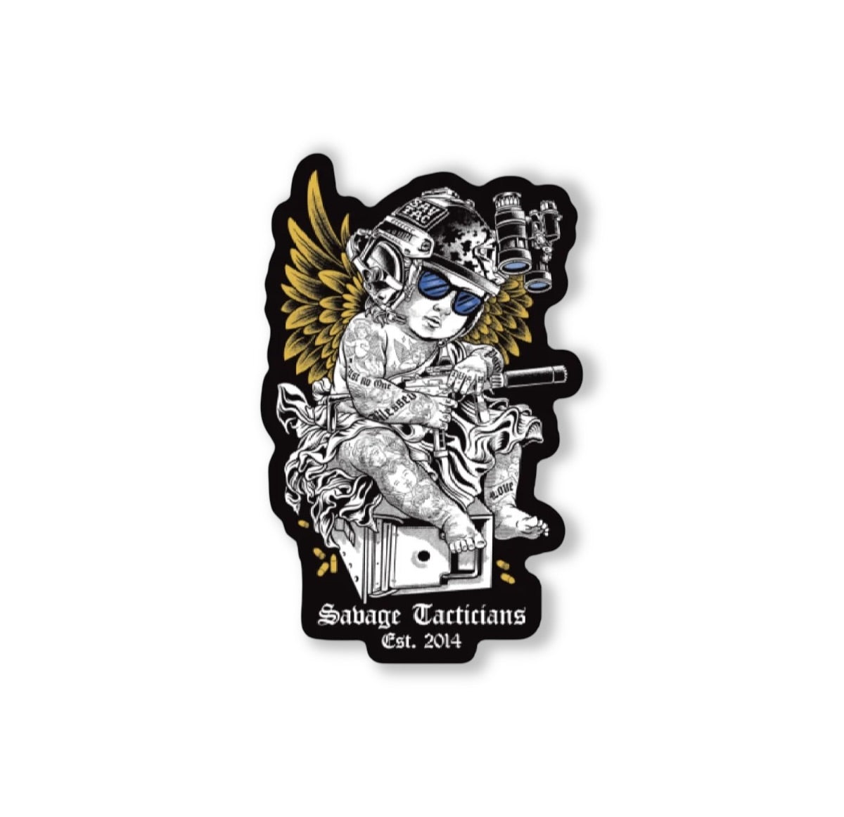 Guardian Angel Sticker – WETSU Company