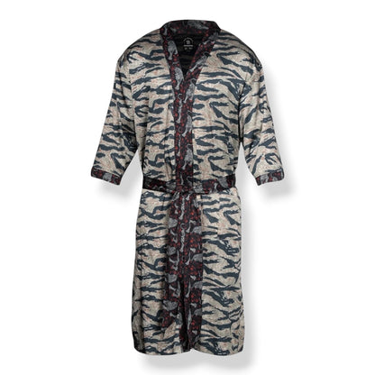 Tiger Stripe Kimono Robe