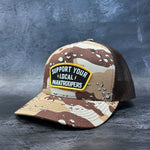 Load image into Gallery viewer, Support Your Local Paratroopers Patch Trucker Hat
